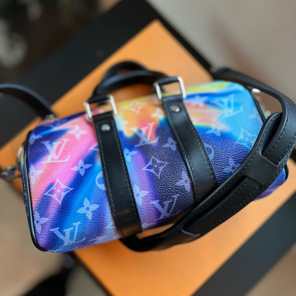 🥰Host Pick🤩🎉🎀 Louis Vuitton Monogram Sunset XS KEEPALL Speedy Nano Mini - Picture 15 of 15